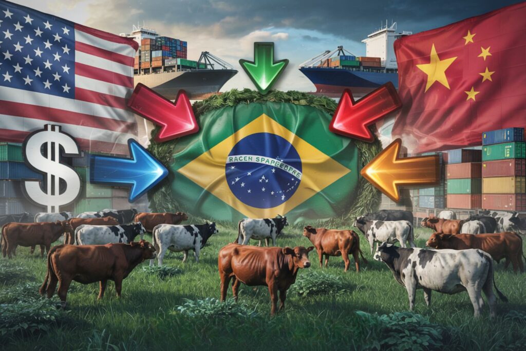 O Dragão Insaciável: China Supera UE e se Torna o Maior Comprador de Carne Brasileira. Uma Análise da Dependência Estratégica