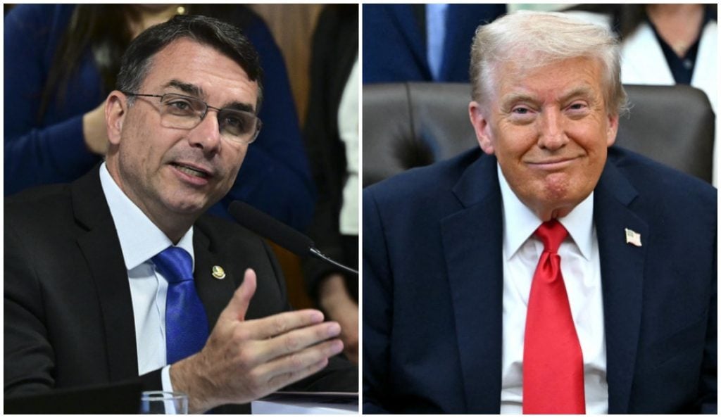 Flávio Bolsonaro sugere ataques dos EUA contra narcotráfico na costa brasileira