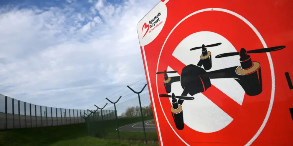 Bélgica aciona apoio aliado para enfrentar incursões de drones e reforça defesa em aeroportos