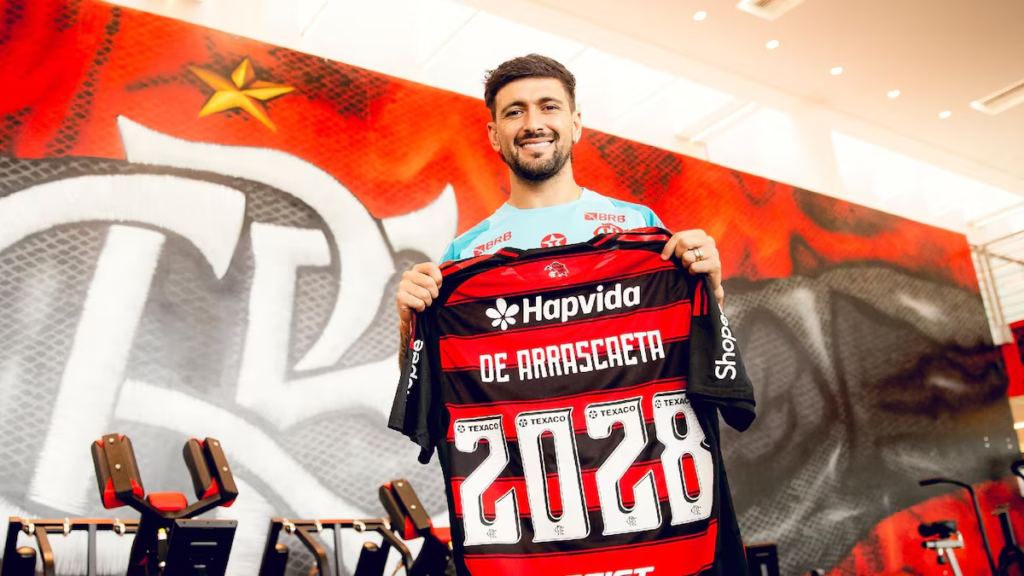 Renovação Histórica: Arrascaeta Estende Vínculo com o Flamengo Até 2028