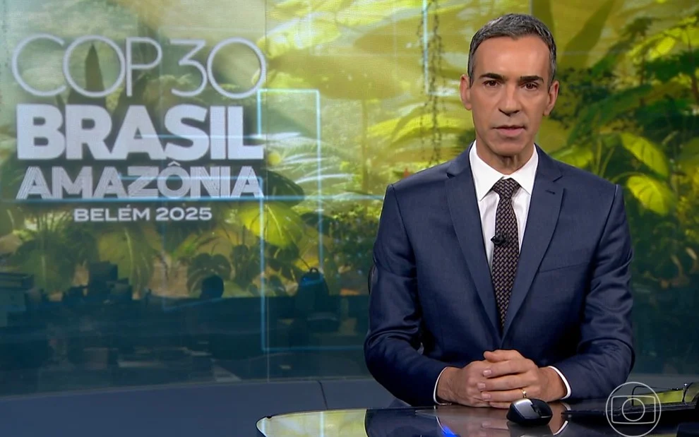 Estreia de César Tralli no Jornal Nacional Surpreende com Formato ‘Frio’ e Ecoa Desejos de William Bonner