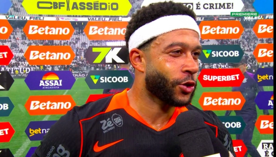 Memphis Celebra Ganho de Confiança e Fim de Jejum do Corinthians no Brasileirão